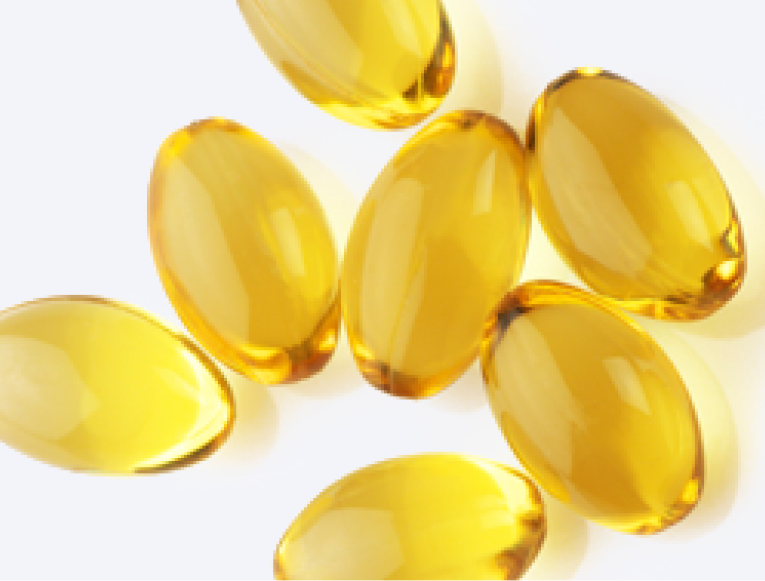 Close up of Vitamin E (Tocopherol)